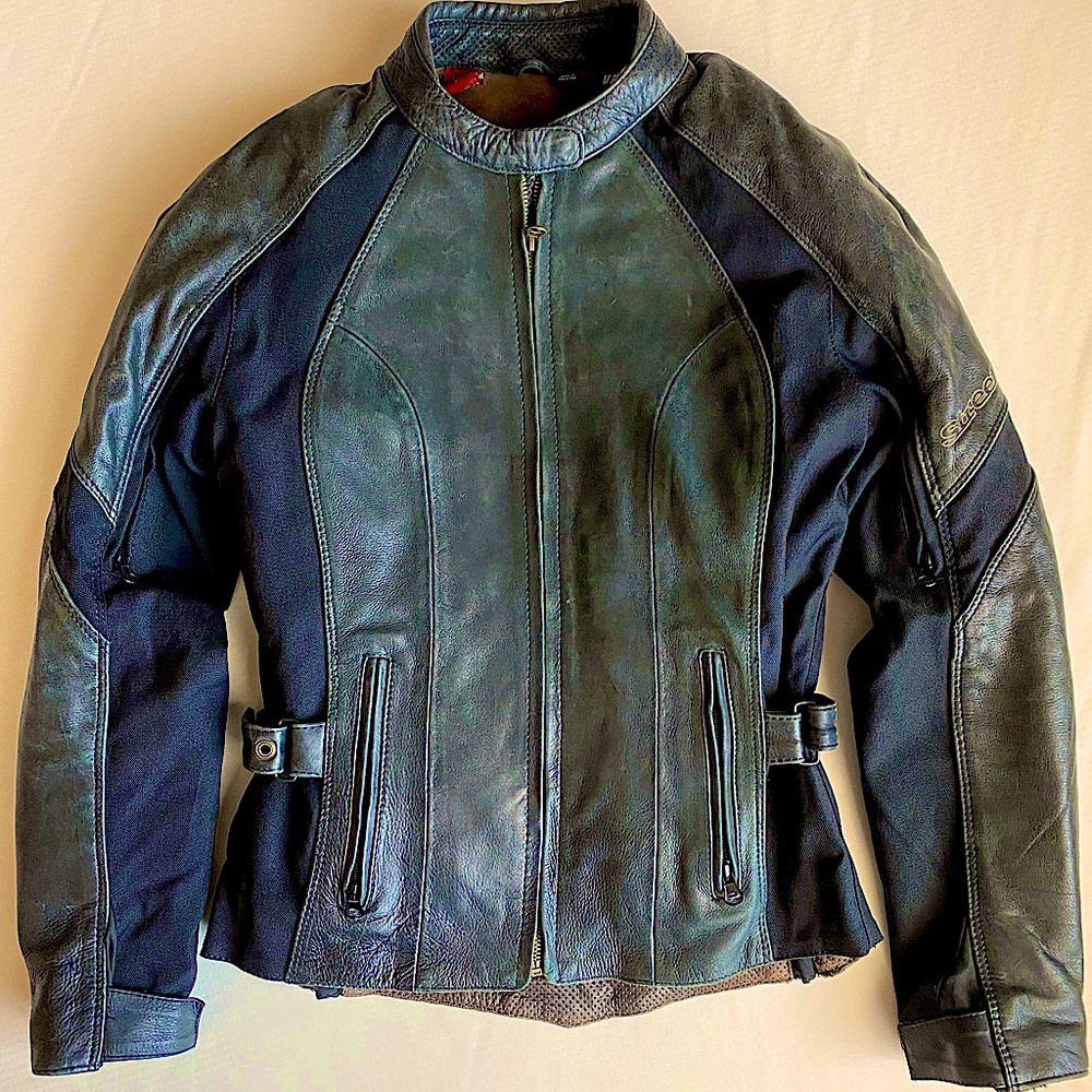 Women’s Street And Steel leather motorcycle jacket